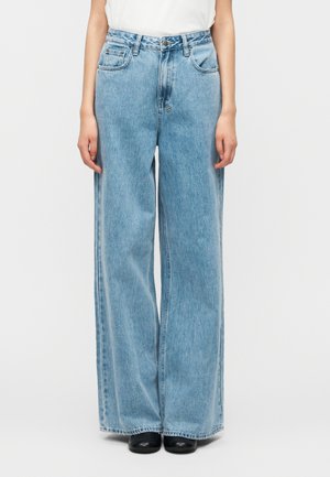 STRIDER AUTHENTIK - Laza szabású farmerek - light-blue denim