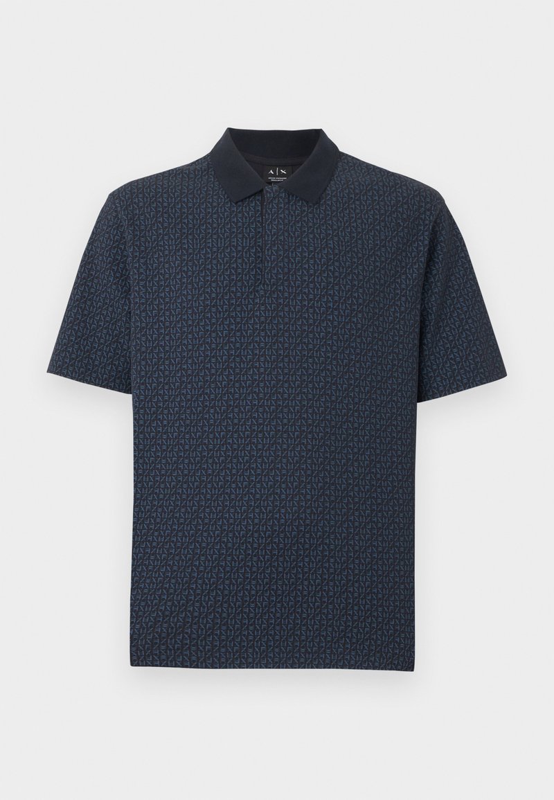 Ax Shurt Armani Exchange AX LOGO POLO SHIRT REGULAR FIT - Polo - dark blue/azul ...