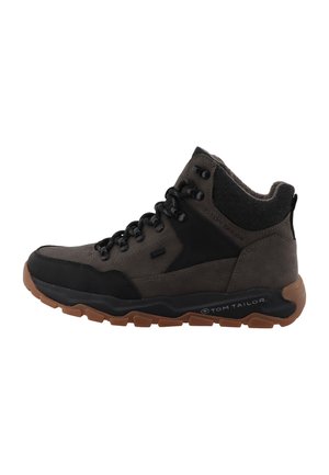 TOM TAILOR STIEFEL - Bottines à lacets - coal