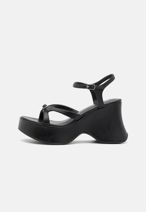 GROOVYY - Sandalen met hoge hak - black