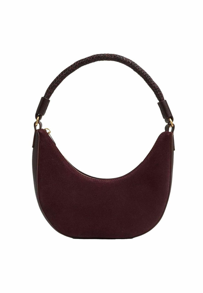 Reiss WALLACE  HALF-MOON  - Bolso de mano - oxblood