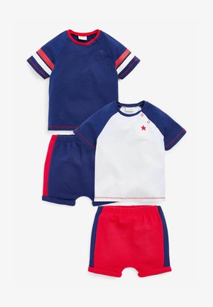 2 PACK - Shorts - blue/red