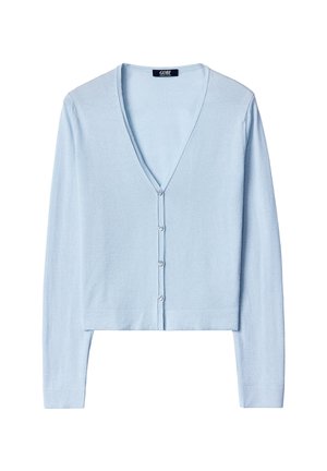 GOBI Cashmere, LEICHTE  - Strickjacke - light blue