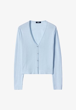 GOBI Cashmere, LEICHTE - Strickjacke - light blue
