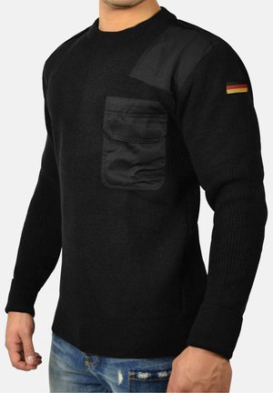 normani Outdoor Sports Strickpullover - schwarz