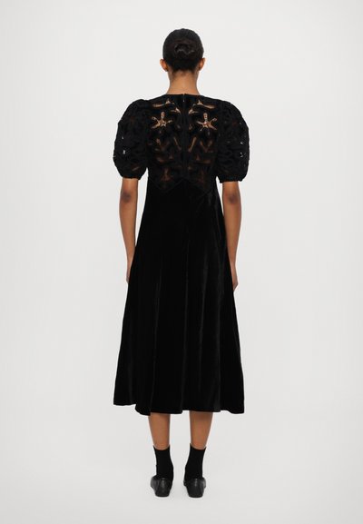 Sea ALICE EMBROIDERY PUFF DRESS - Apģērbs svinīgiem gadījumiem - black