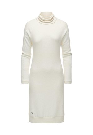 PEONA - Strickkleid - ivory