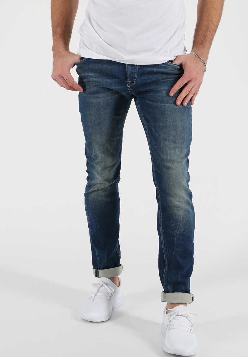 Herren Skinny Fit | Miracle of Denim Jeans Slim Fit blau - PH04357 Herren Skinny Fit | Miracle of Denim Jeans Slim Fit blau - PH04357