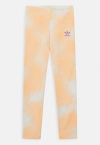 adidas Originals - Legingi — bikses - almost blue/hazy orange - 0