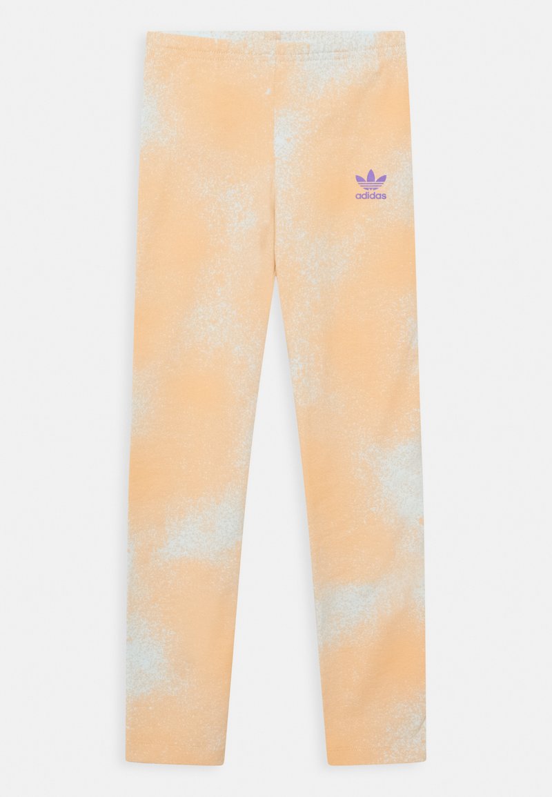 adidas Originals - Legingi — bikses - almost blue/hazy orange