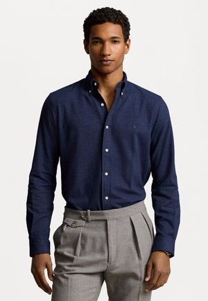 Polo Ralph Lauren CUSTOM FIT PERFORMANCE TWILL SHIRT - Shirt - navy heather