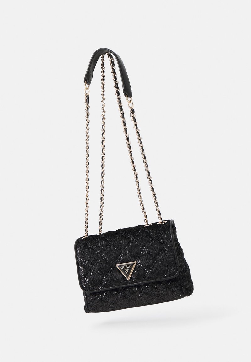 Crossbody Main Guess Sac Guess Luxe Bandoulière Guess GIULLY COMP Sac  Bandoulière Schwarz/noir