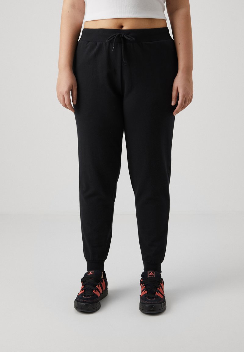 Even&Odd Curvy - Tracksuit bottoms - black, Enlarge