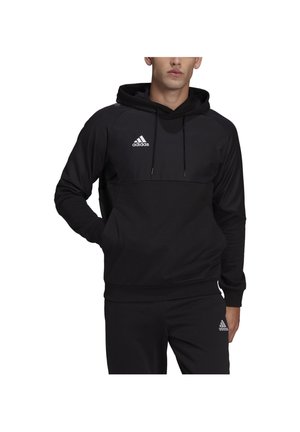 FUSSBALL TEAMSPORT TEXTIL COND - Felpa con cappuccio - schwarzweiss