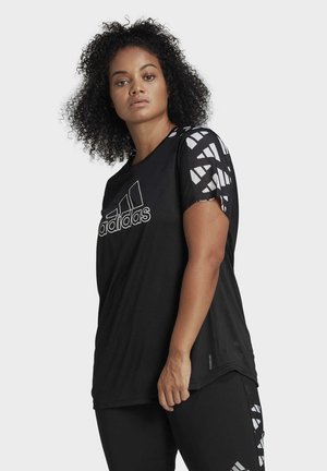 OWN THE RUN CELEBRATION T-SHIRT (PLUS SIZE) - Camiseta estampada - black