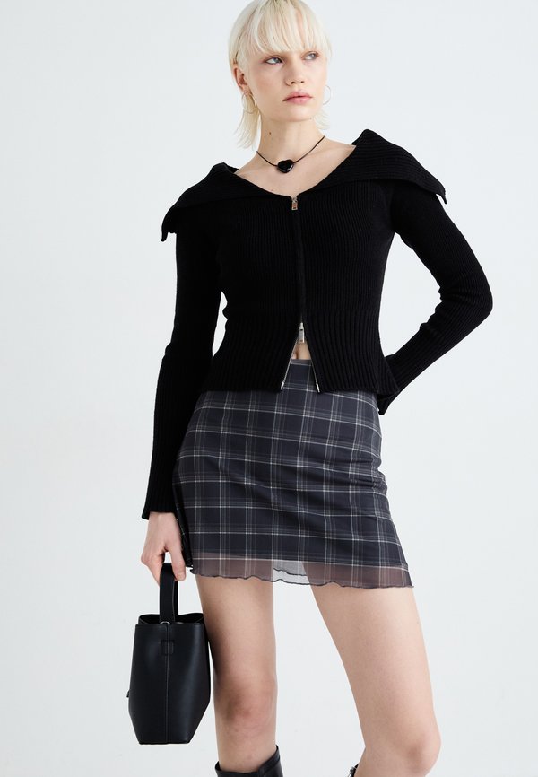 ZIP COLLAR CARDIGAN - Cardigan3