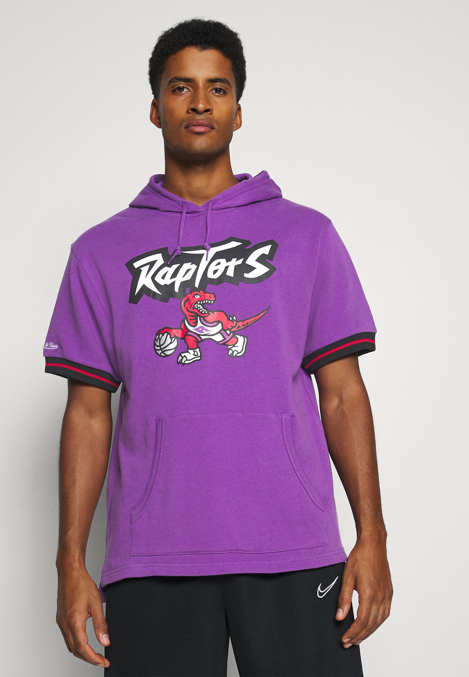 toronto raptors short sleeve hoodie
