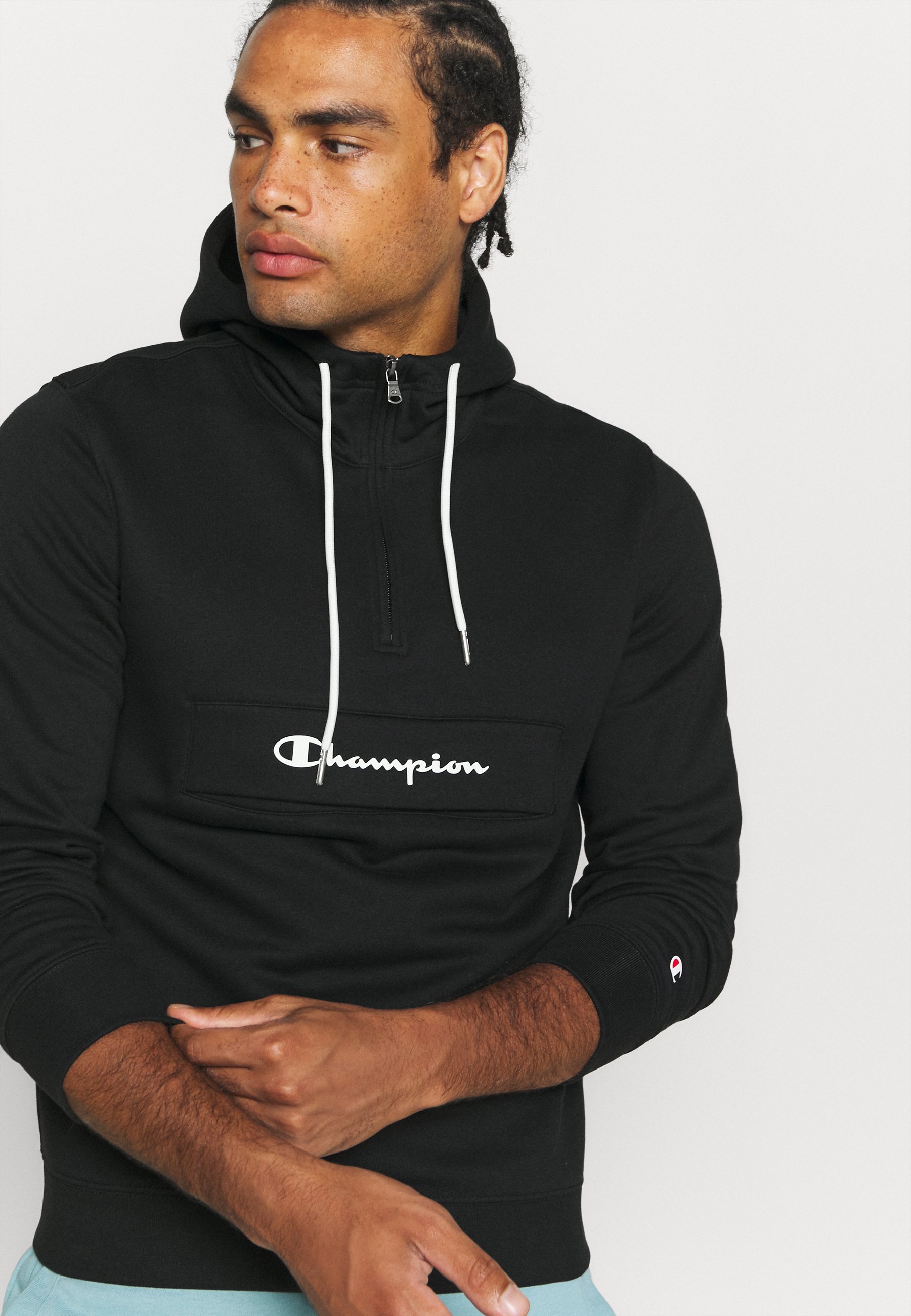 champion half zip hoodie