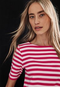 Street One GESTREIFTES - T-shirts print - pink