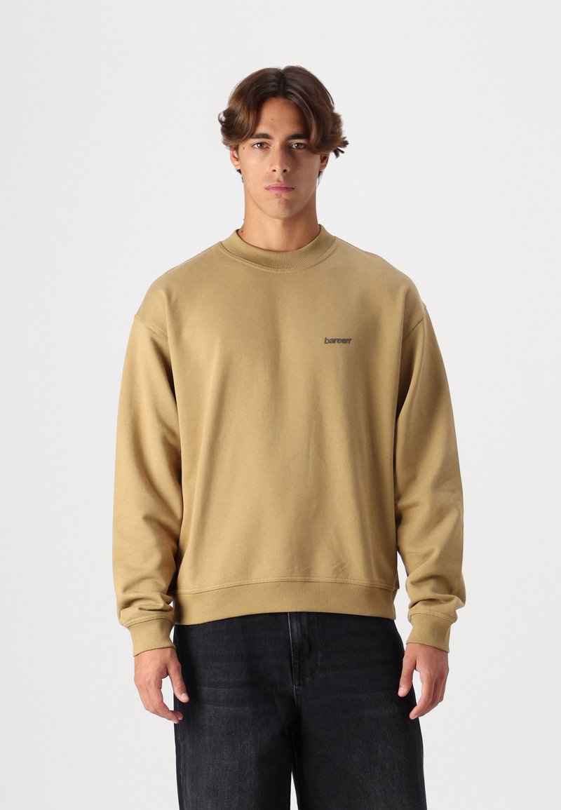 Bareen BRAX OVERSIZE CREW NECK - Sportinis megztinis - antique bronze