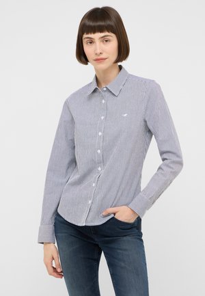 Mustang, Button-down blouse - blau