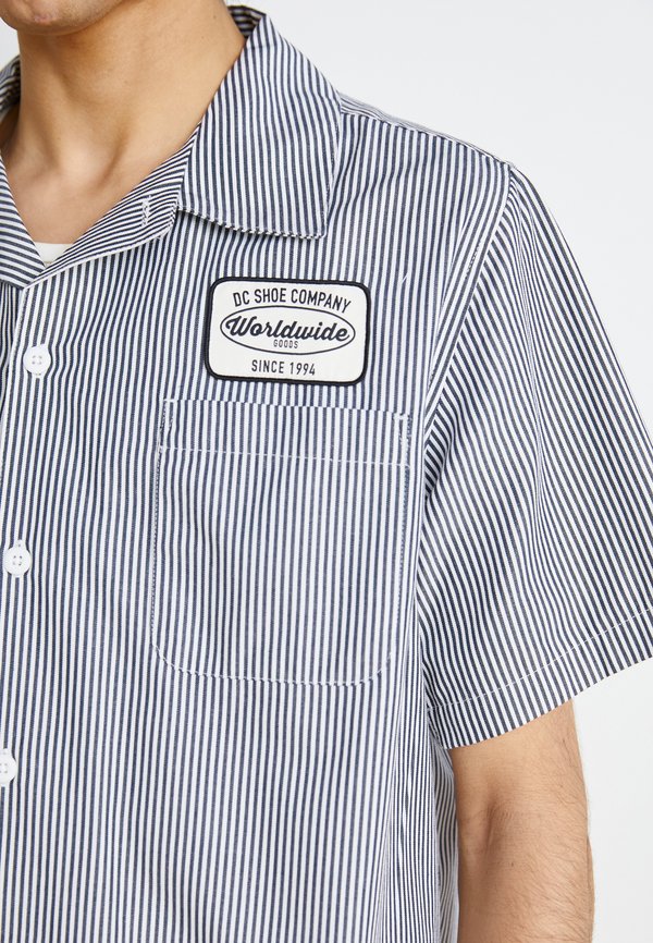 CIRCUIT BUTTON UNISEX - Button-down blouse - vintage indigo2