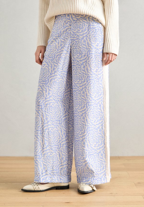 SAKU - Stoffhose - ecru