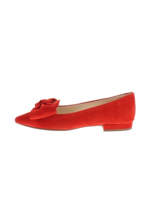 COCOS MIT SCHLEIFE - Ballet pumps - rot