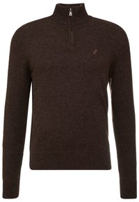 Trui - mottled brown