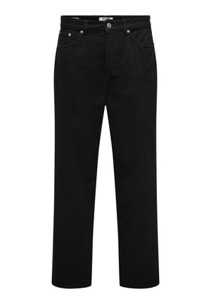 Only & Sons, ONSFADE LOOSE BOX - Jean large - black