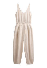 BALLOON WITH LINEN - Tuta jumpsuit - stone