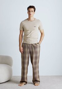 BOSS CLASSIC 3 PACK - Apakškrekls - dark blue/khaki/beige
