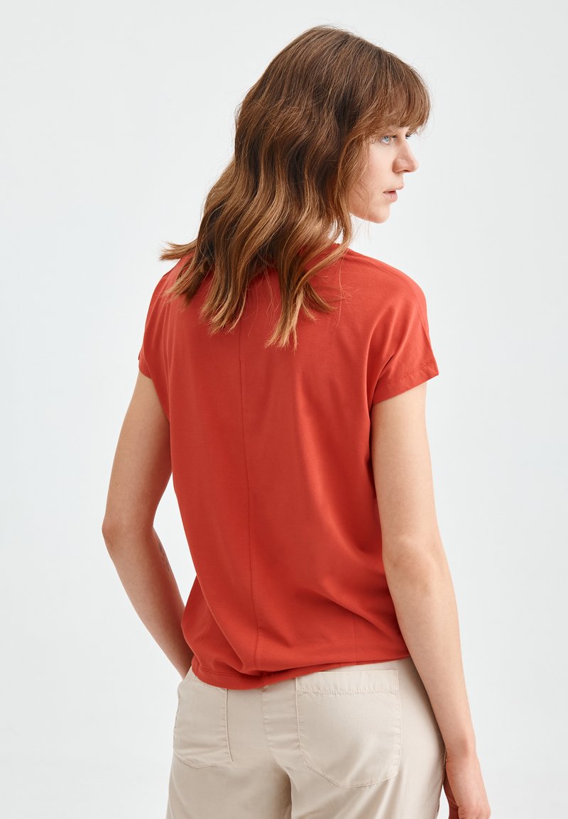 Damen Kleider | TATUUM SZAJNA T-Shirt basic coral/koralle - LP95097 Damen Kleider | TATUUM SZAJNA T-Shirt basic coral/koralle - LP95097