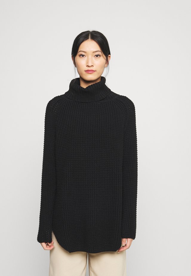 LONG SLEEVE TURTLENECK - Neule - black