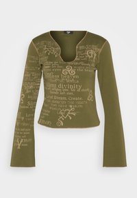 Jaded London Pitkähihainen paita - khaki