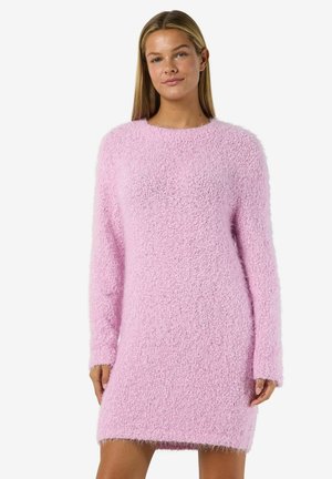 NMSASSY LS O NECK  FWD - Fodralklänning - pirouette