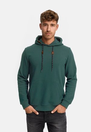 INDICODE JEANS GUADALUPE - Striktrøje - jungle green