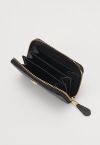 COACH ESSENTIAL SMALL ZIP AROUND CARD CASE - Portofel - black