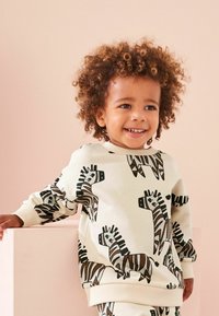 Next ALL OVER CHARACTER AND JOGGERS SET - Træningssæt - ecru zebra