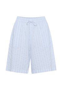 KASARA - Shorts - blue white stripe