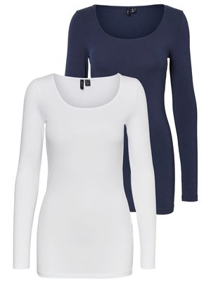 2ER PACK - T-shirt à manches longues - black iris