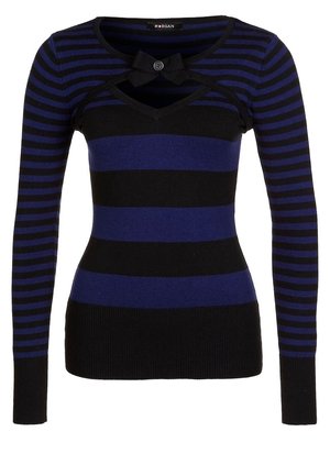 Trui - blue-black denim