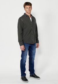 Koroshi LONG SLEEVE - Cămașă - antracita anthracite
