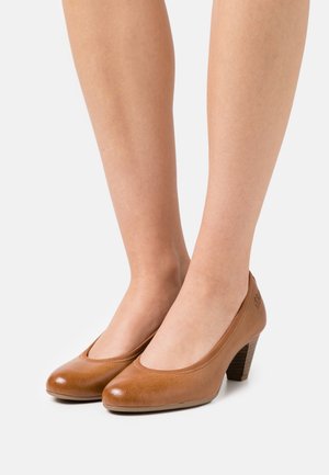 s.Oliver, Escarpins - cognac