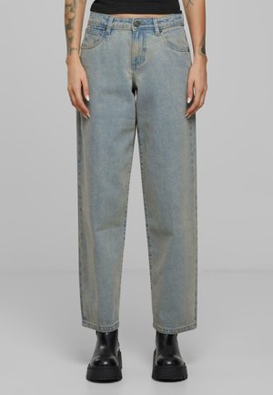 Relaxed fit jeans - new light blue dirty washed