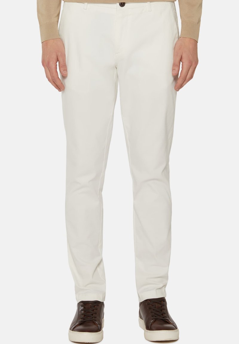 Boggi Milano STRETCH - Chino - white