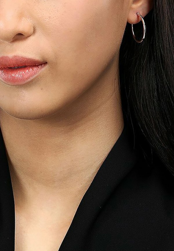 Ohrringe - weißgoldfarben