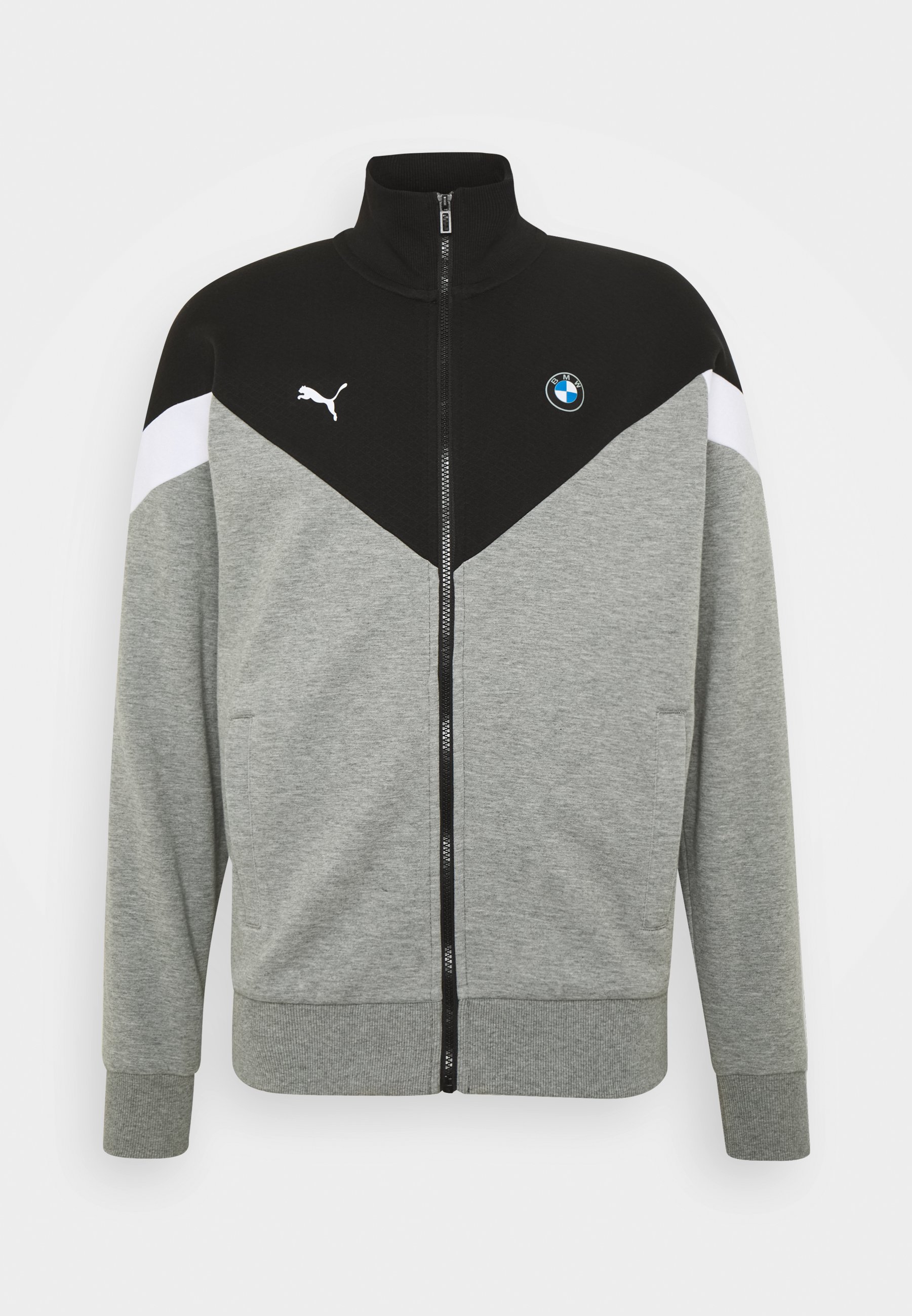 gray puma jacket