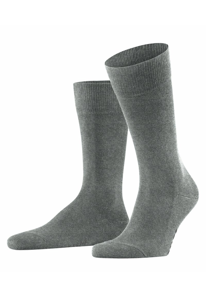 Herren Unterhosen | FALKE FAMILY SUSTAINABLE COTTON-MIX Socken light greymel/hellgrau - JI70001 Herren Unterhosen | FALKE FAMILY SUSTAINABLE COTTON-MIX Socken light greymel/hellgrau - JI70001