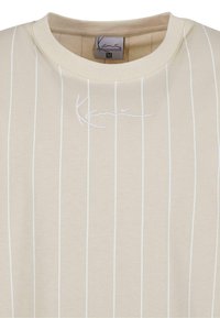 Karl Kani SIGNATURE ESSENTIAL - Camiseta estampada - light sand